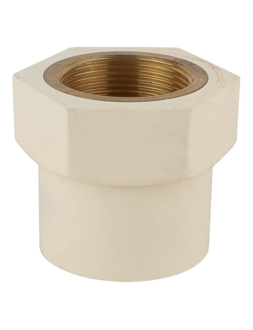 PVC ADAPTOR FEMALE BRASS THREAD 1-1/2"