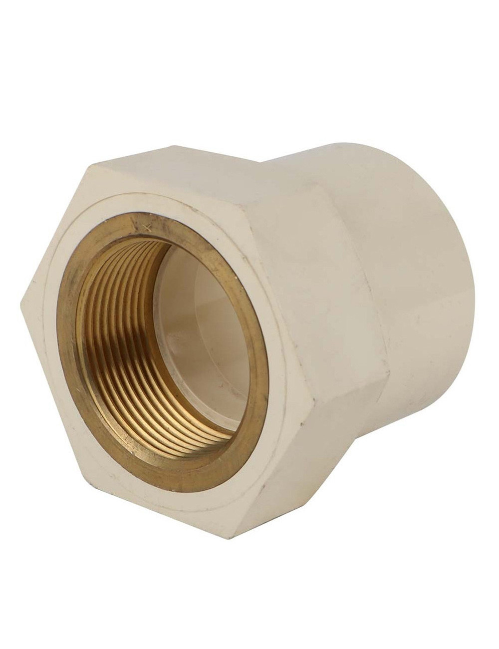 PVC ADAPTOR FEMALE BRASS THREAD 1-1/2"