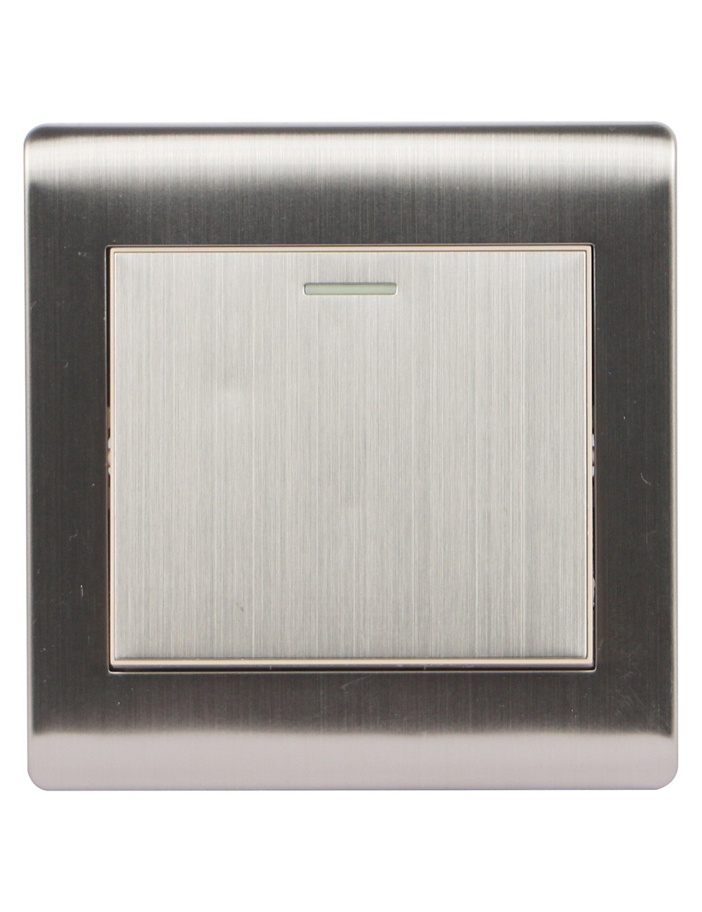 سويتش مفرد عريض استيل