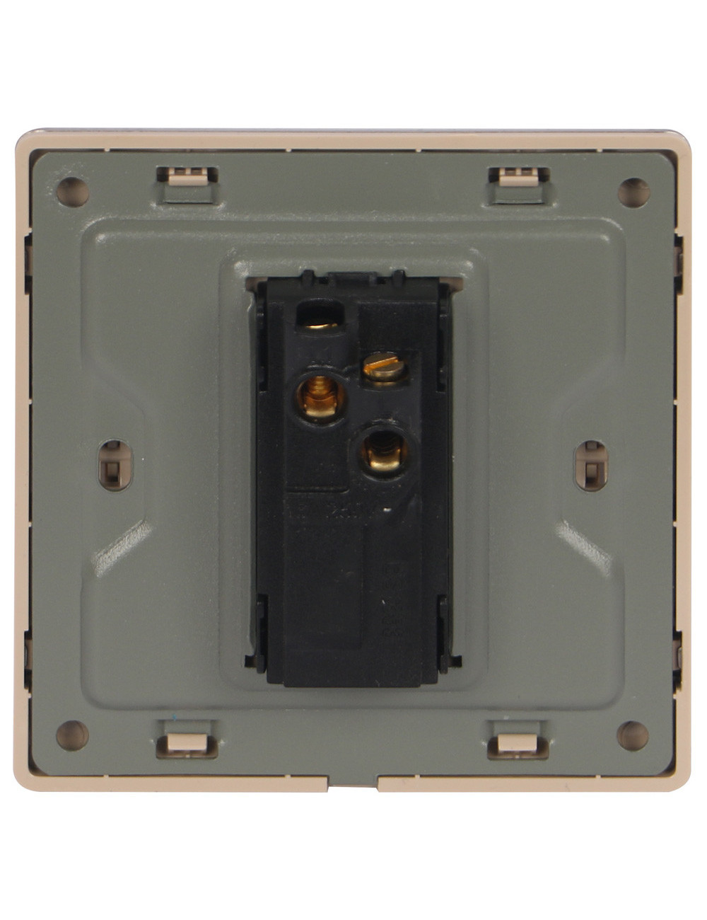 سويتش مفرد عريض استيل