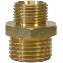 MM6 BRASS SPARY NIPLE "1/4