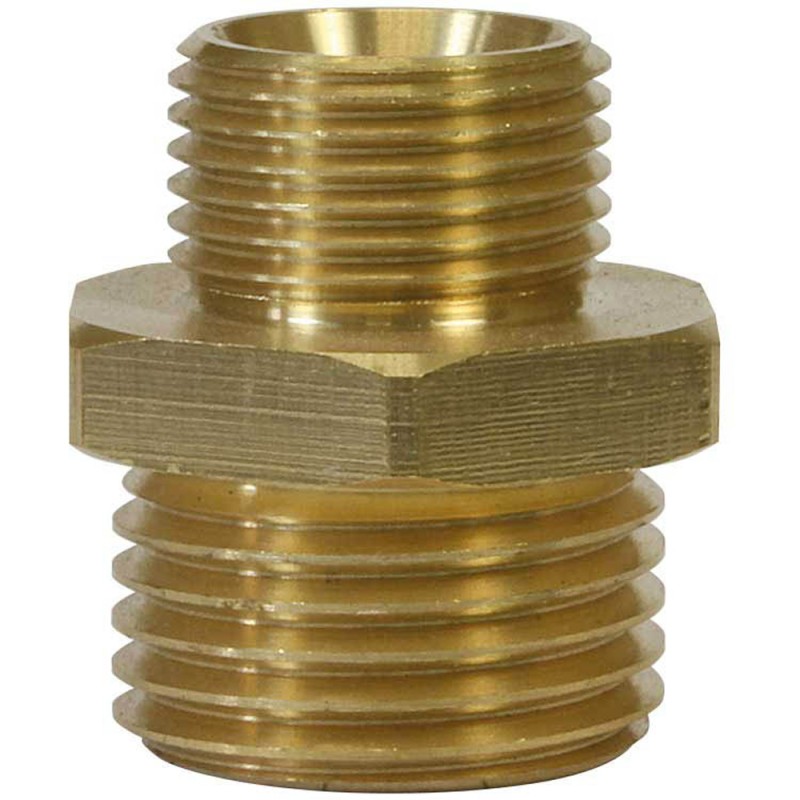MM6 BRASS SPARY NIPLE "1/4