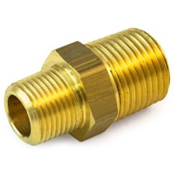 1/2" X 3/4" نبل مسدس نحاس