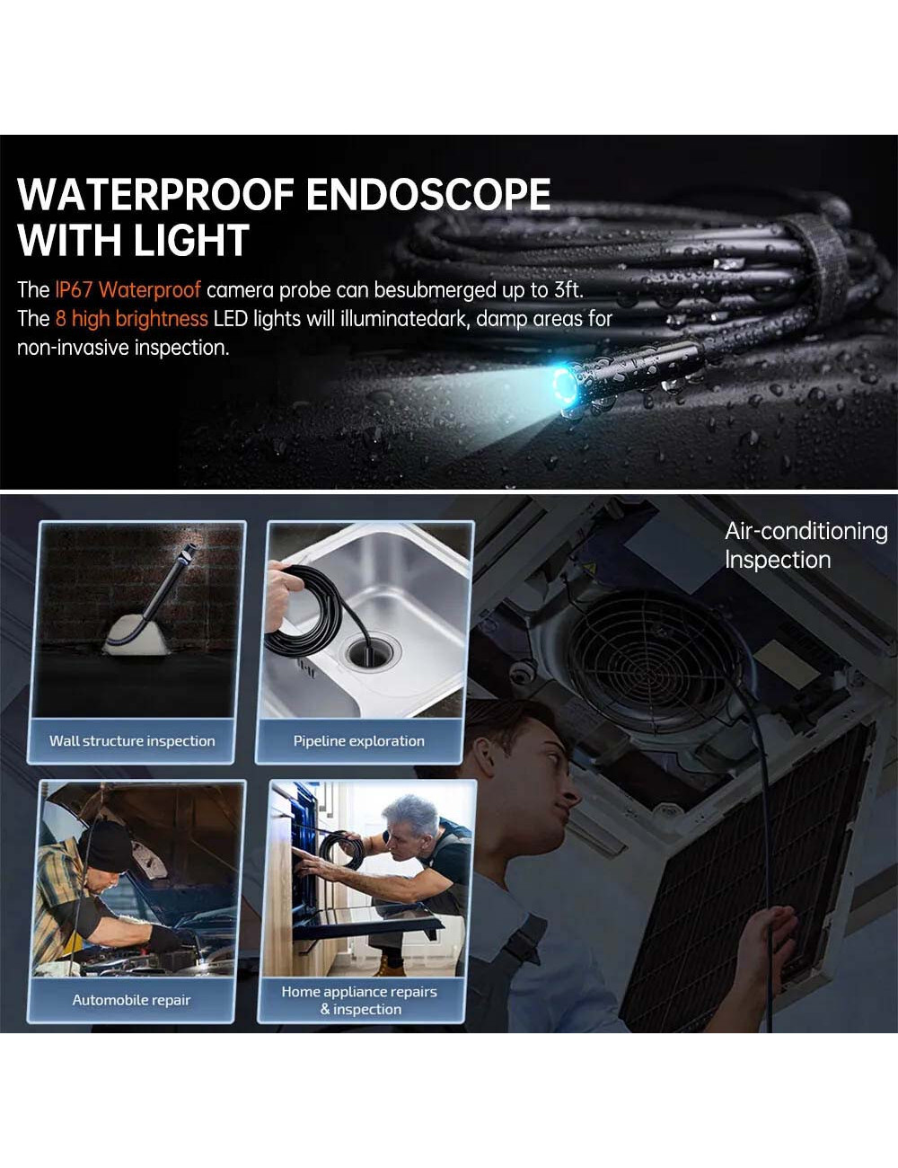 AN112 WIRED ENDOSCOPE CAMERA
