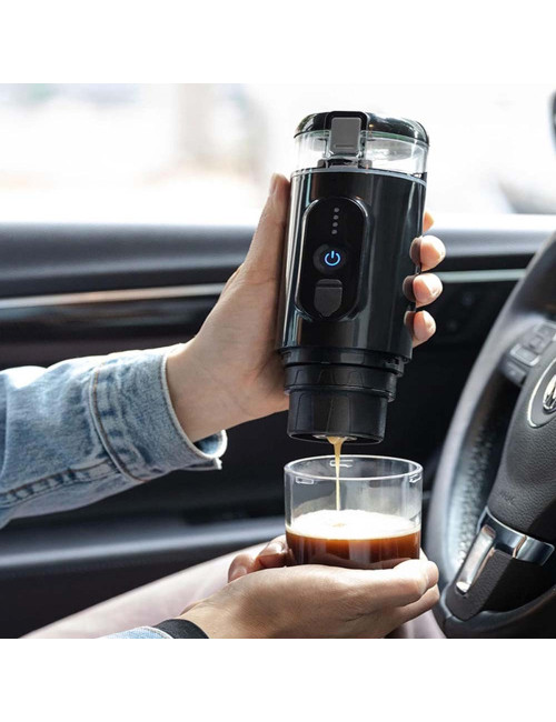 2IN1 جهاز صانع القهوة ميني شحن