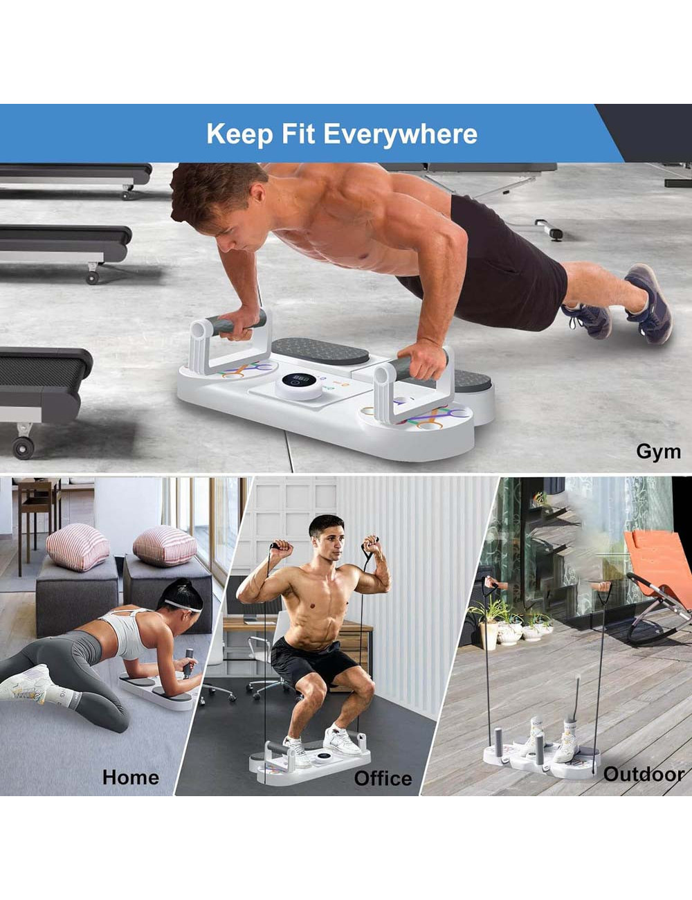 MULTIFUNCTIONAL PUSH UP BOARD