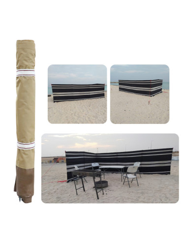 AIR PROTECTION BOUNDRY CLOTH TENT 6 MTR WITH CURVE NAIL