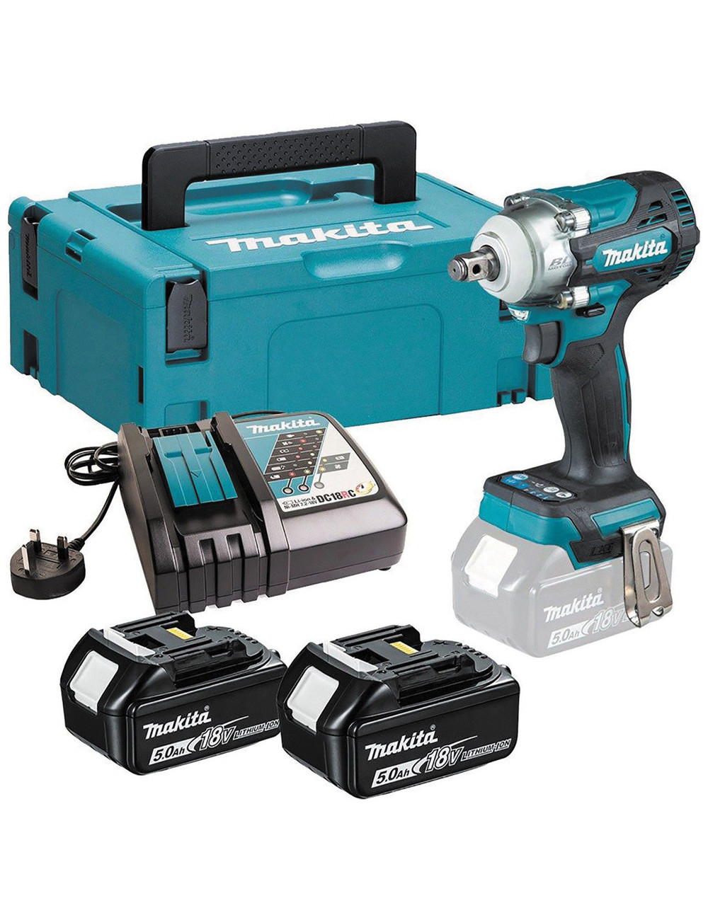 DTW300RTJ دريل سوكت باتري "1/2 18 وات ماكيتا