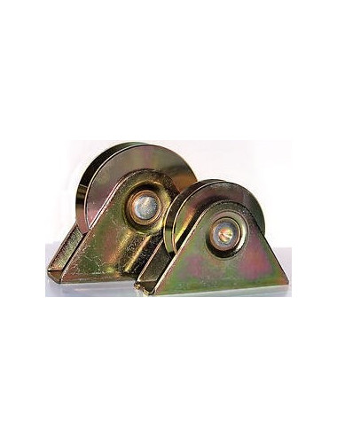 Track Wheel With Angle W/O Plate ''4'' - IND