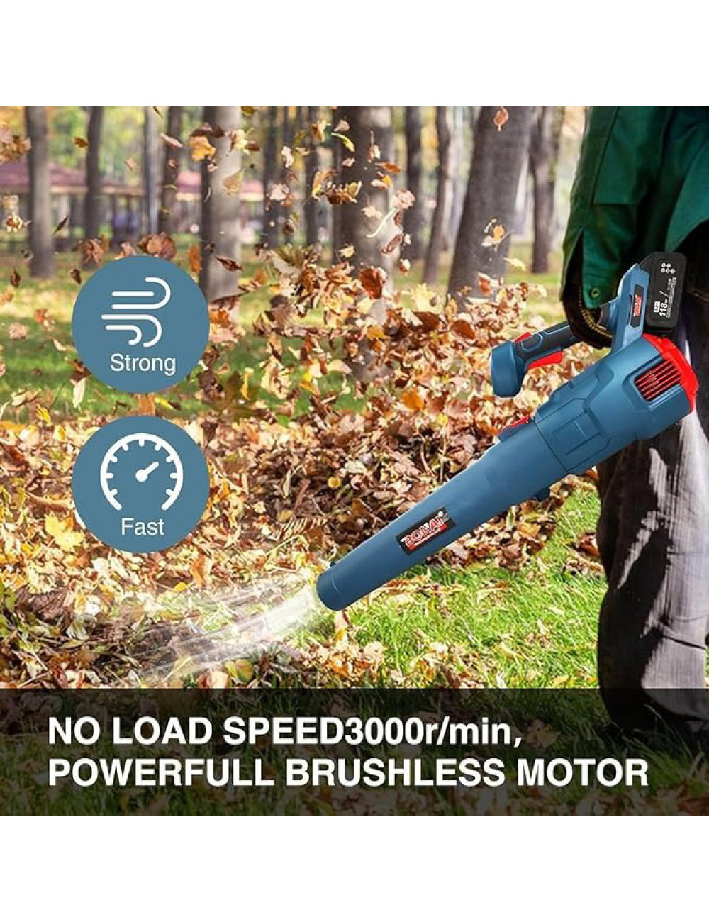 BOSS AIR BLOWER BATTERY 118V