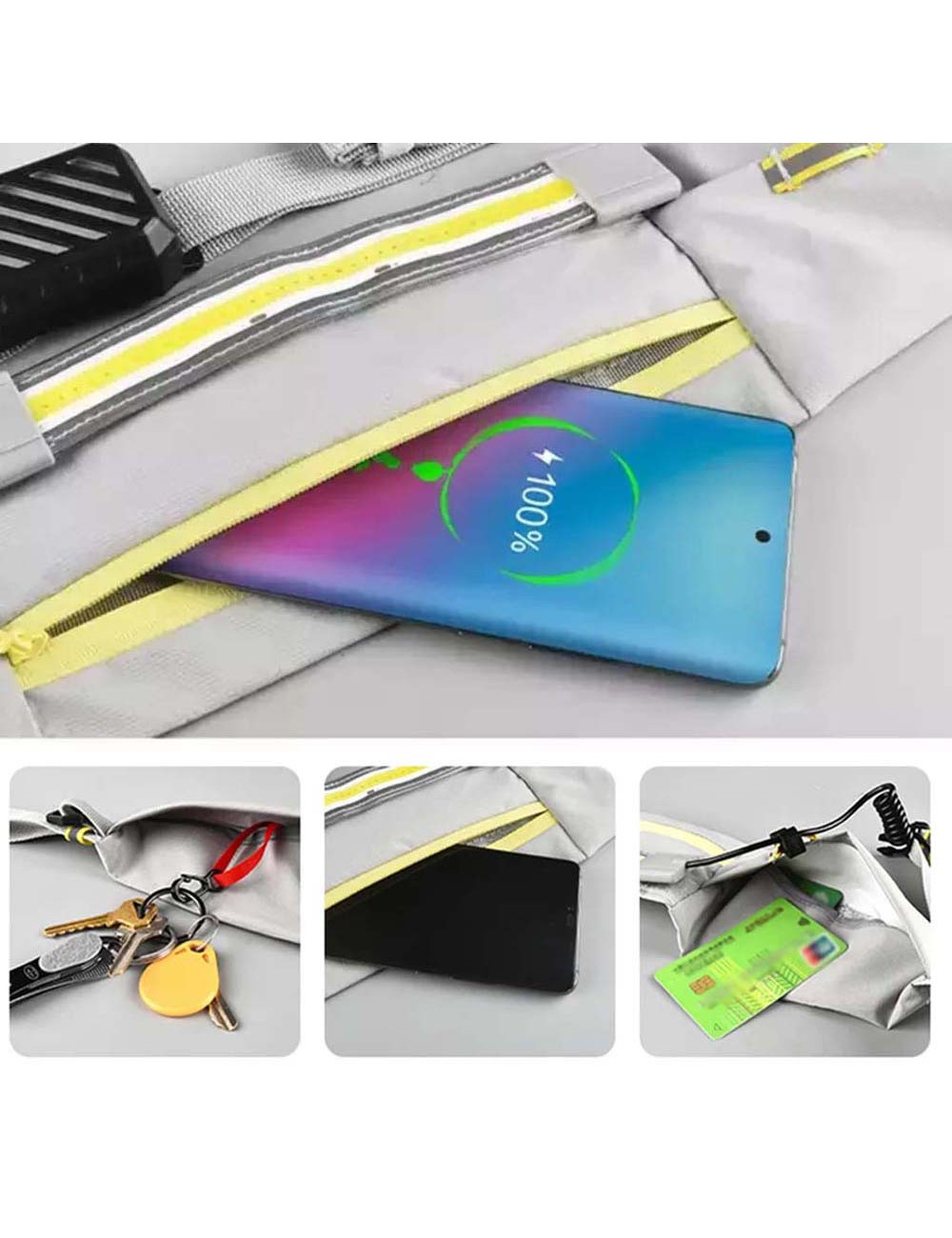 WEIST STORAGE BELT WITH LED LIGHT