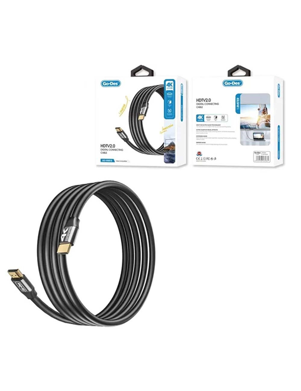 GO-DES GD-HM818 HDMI CABLE 1.8 MTR