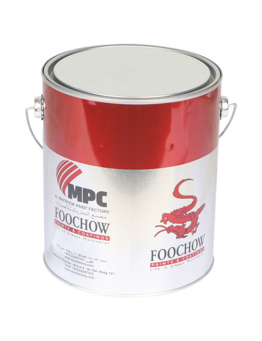 صبغ زيتى نصف لماع ابيض فوجو غالون كويتي