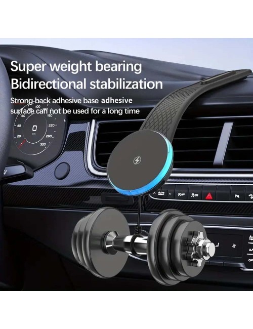 MAGNETIC WIRELESS CAR CHARGER & PHONE STAND X 12