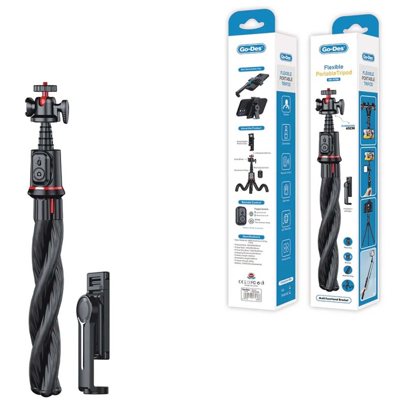 GO-DES GD-ST86 FLEXIBLE TRIPOD