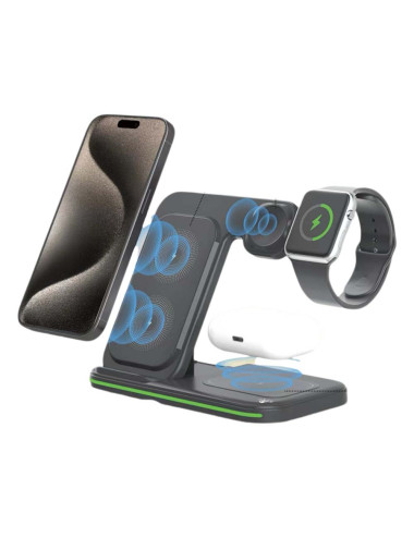 GO-DES GD-WL383 3 IN 1 WIRELESS CHARGING STAND