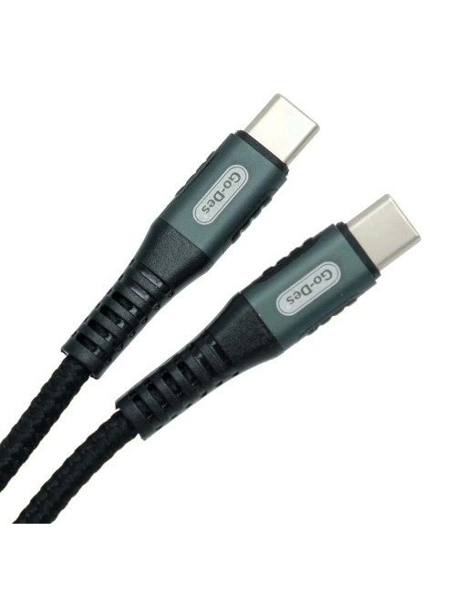 GO-DES GD-UC507 TYPE C TO C CHARGING CABLE