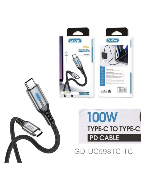 GO-DES GD-UC598 T.C TO T.C كيبل شحن