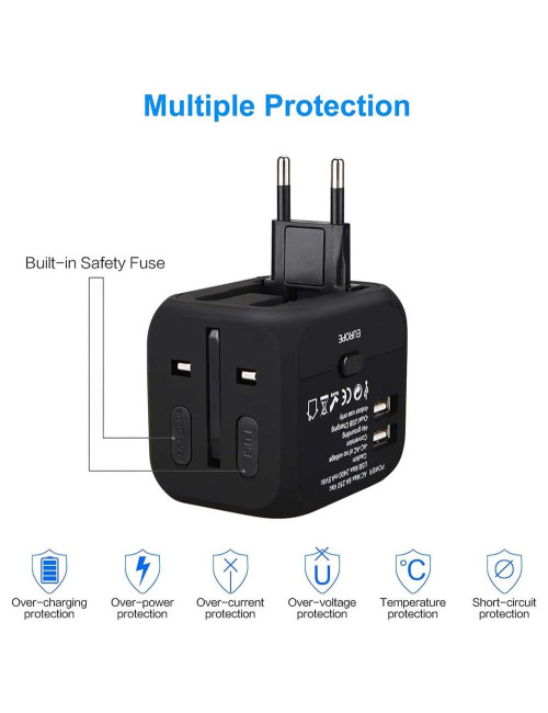 GO-DES GD-B612 4IN1 راس شاحن