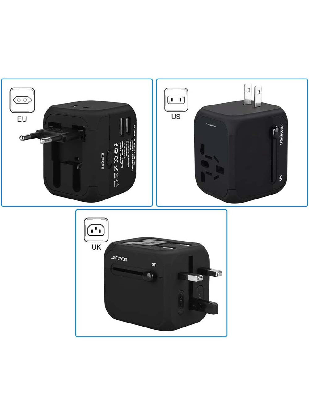 GO-DES GD-B612 4IN1 ADAPTER