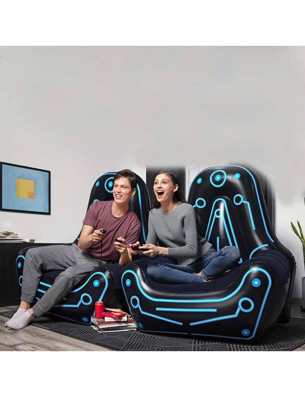 75077 BESTWAY AIR FRAME CHAIR 112x99x125CM