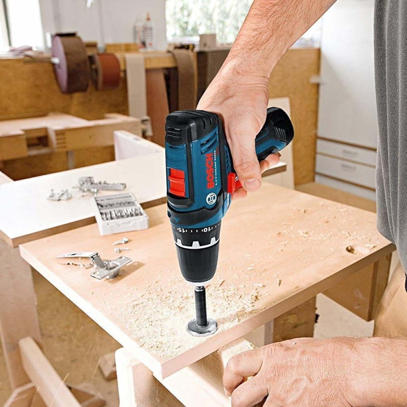 BOSCH GSB 120 CORDLESS DRILL 2 BATTERIES