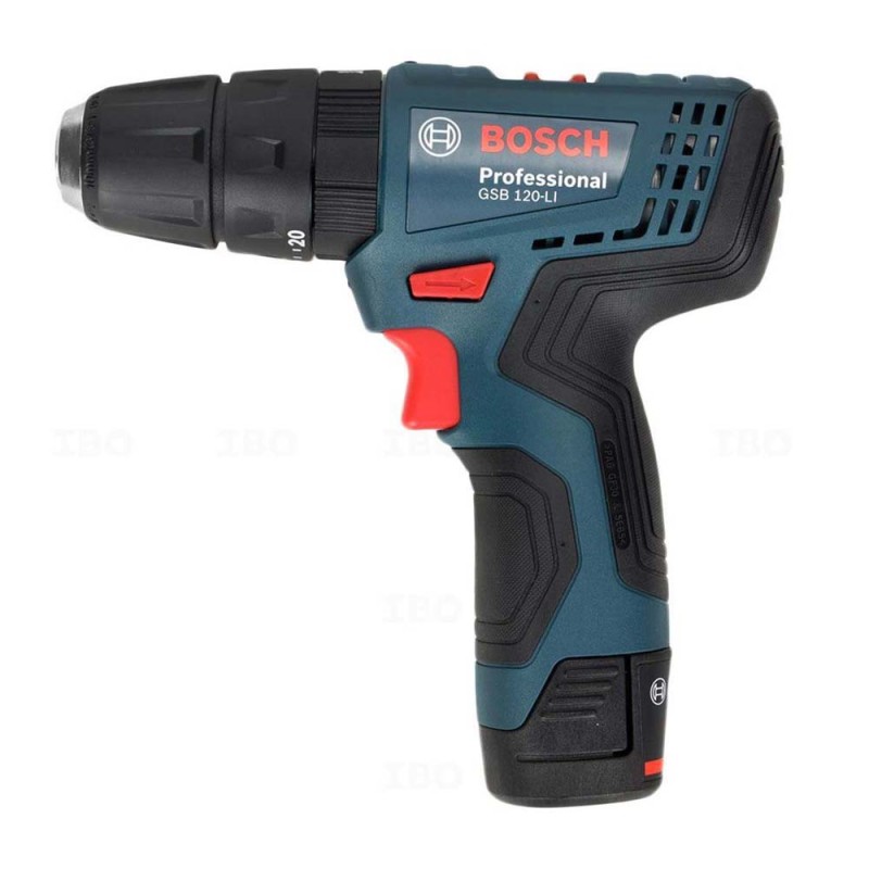 BOSCH GSB 120 CORDLESS DRILL 2 BATTERIES