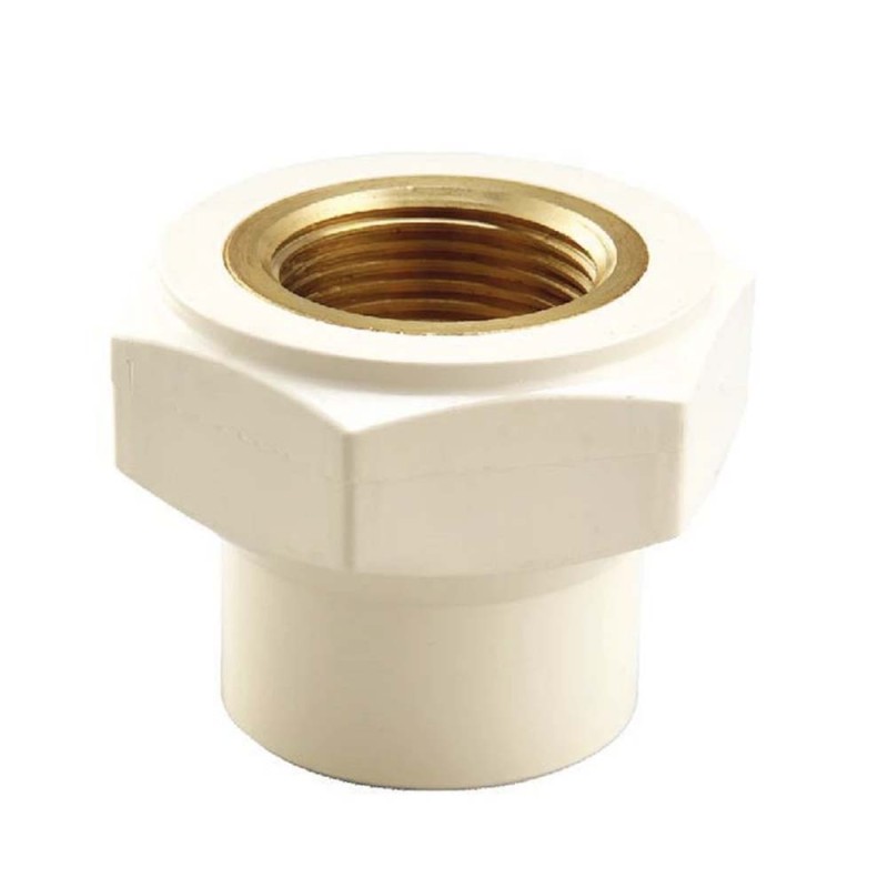 ADASANI PVC FEMALE BRASS THREADED ADAPTOR 3/4"