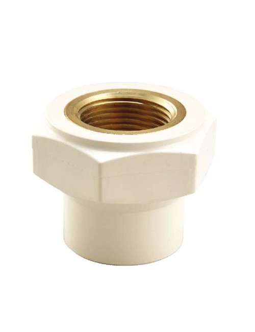 ADASANI PVC FEMALE BRASS THREADED ADAPTOR 3/4"
