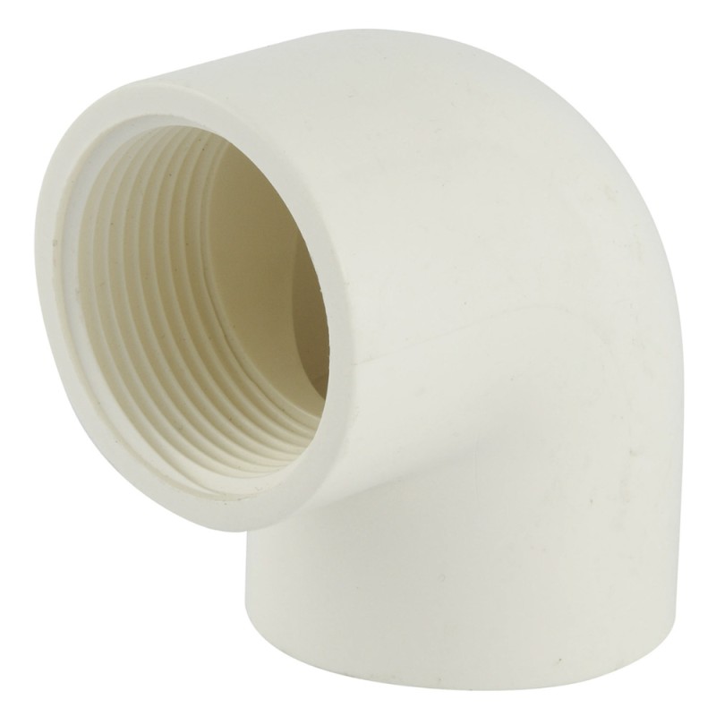 CPVC ELBOW THREAD PLASTIC "3/4