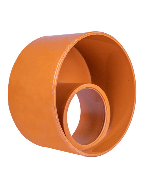 DRAINAGE PLASTIC ADAPTOR 1.1/2"x3" GREY