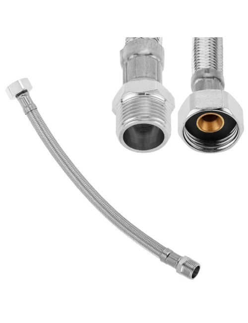 FLEXIBLE CONNECTION PIPE MALE THREAD 1/2 x 60