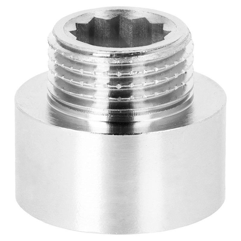وصل ذكر كروم 1/2" × 3/4" × 20 ملى