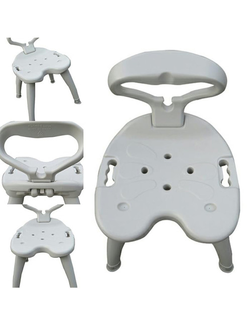 MINI SHOWER CHAIR WITH BACKREST