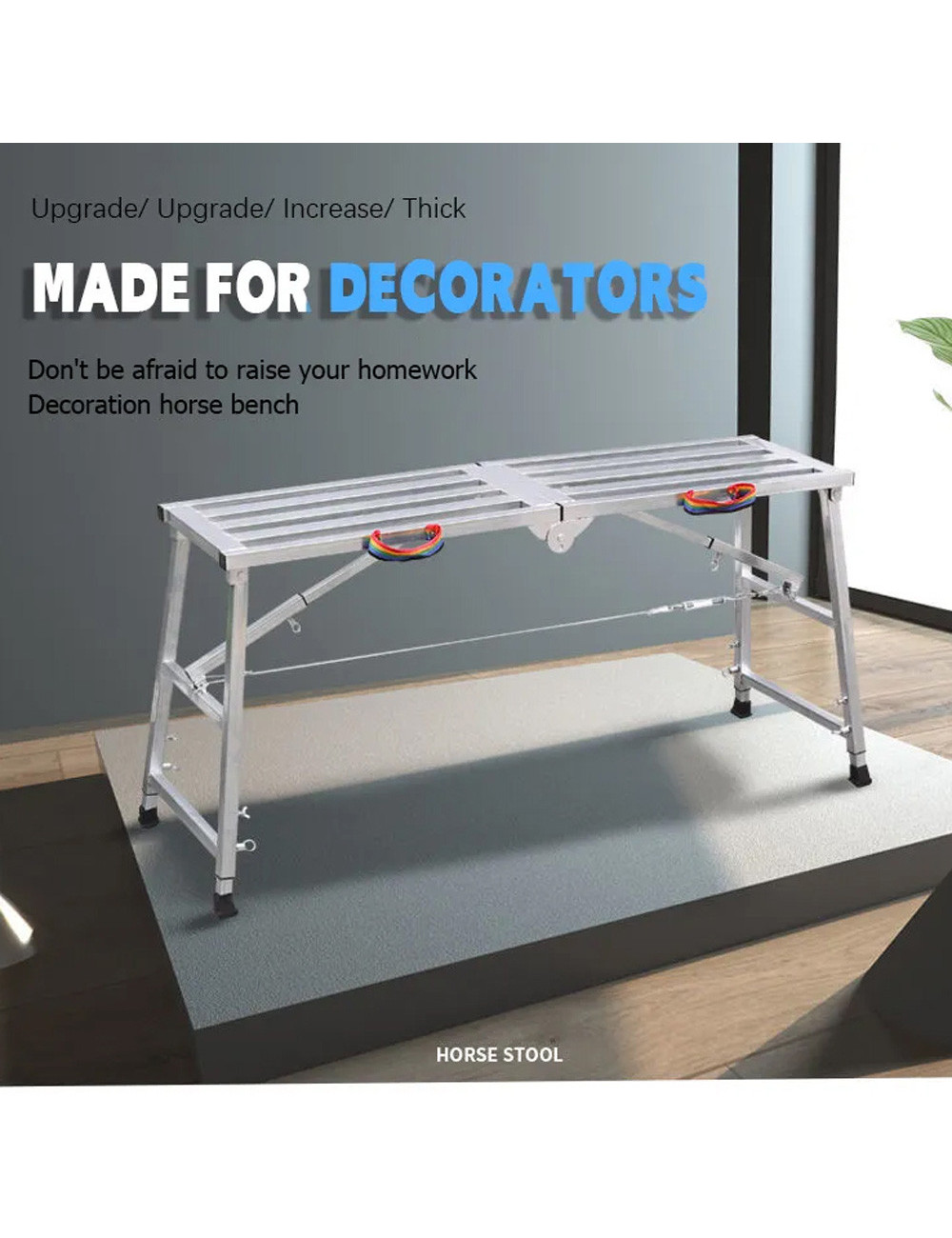 JAS-FC02 FOLDING HORSE STOOL