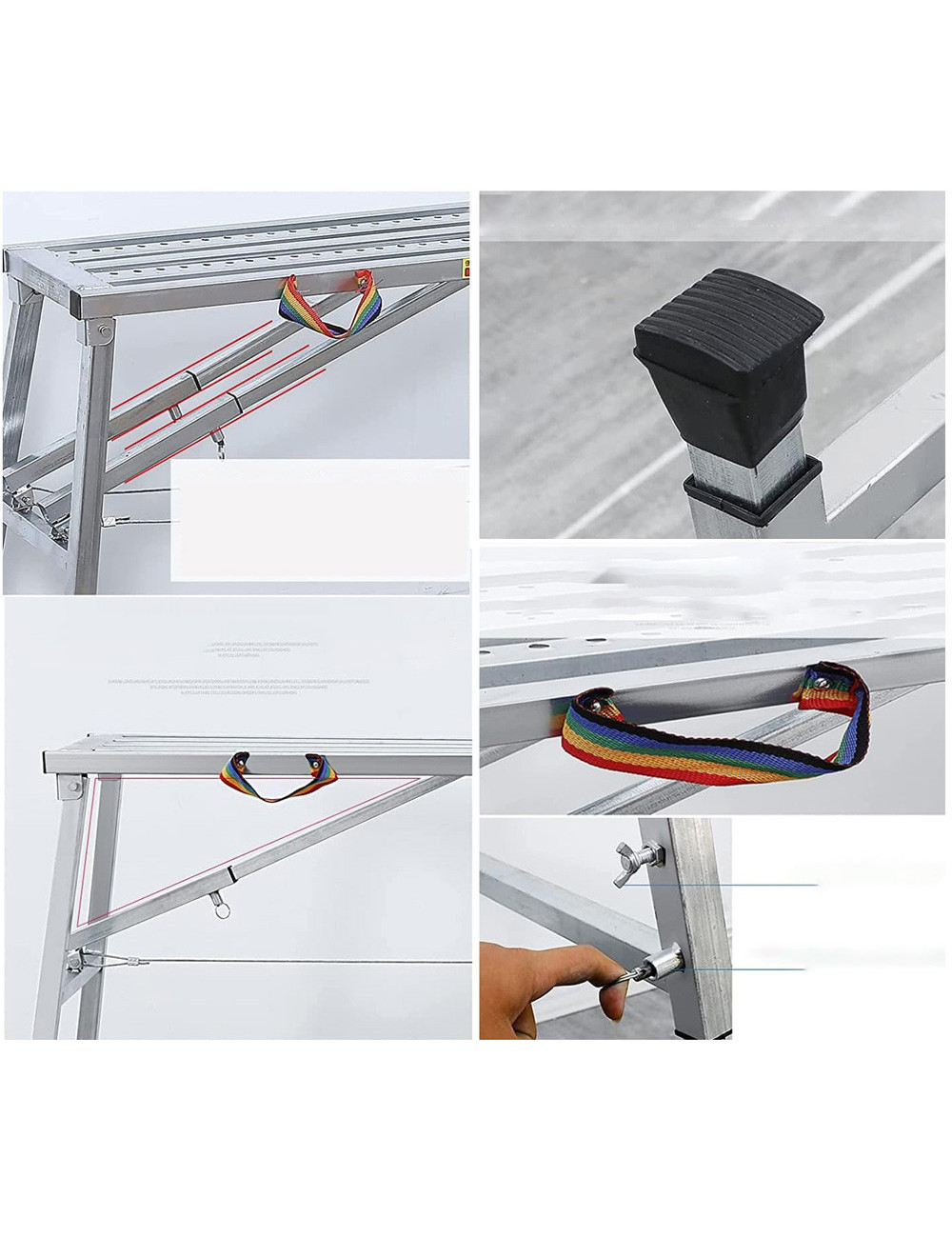 JAS-FC02 FOLDING HORSE STOOL
