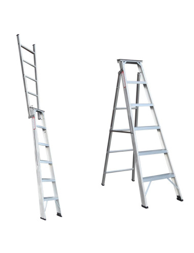 سلم المنيوم موديل سعودي 6 درج IND