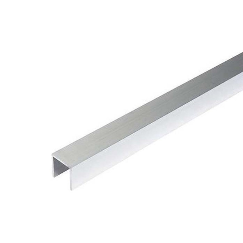 ALUMINIUM U CHANNEL 10 X 12 MM 2.7 MTR SILVER