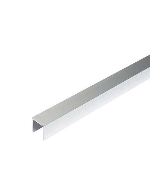 ALUMINIUM U CHANNEL 10 X 12 MM 2.7 MTR SILVER