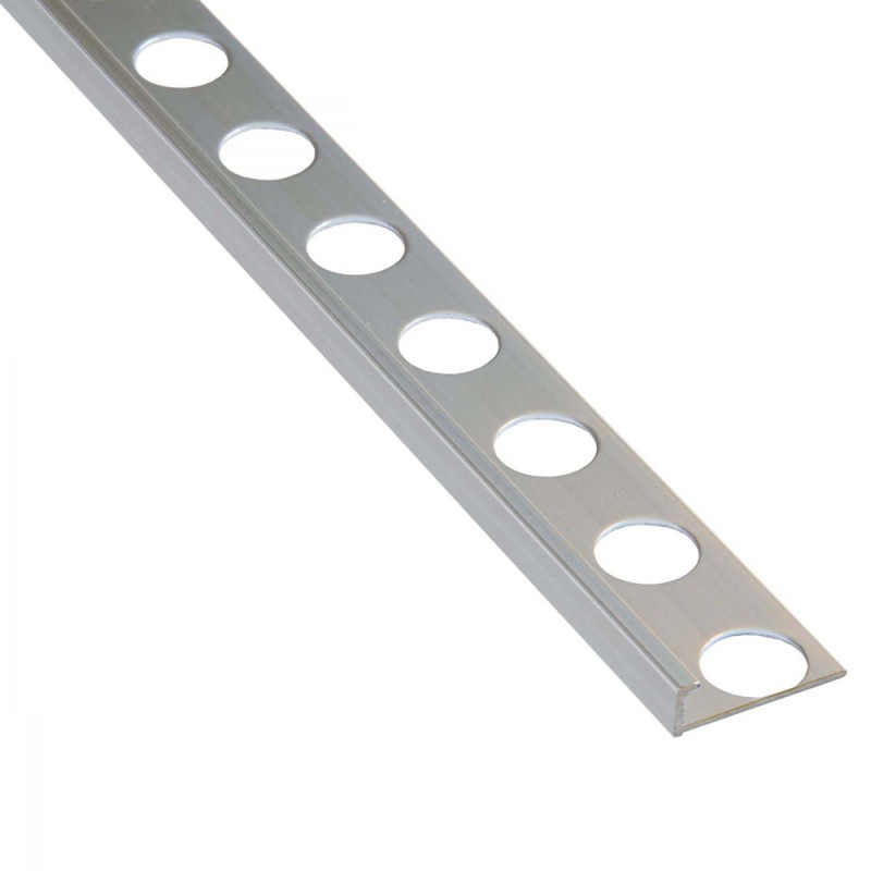 HL-12 ALUMINIUM FLOOR TRIM SILVER 12 MM