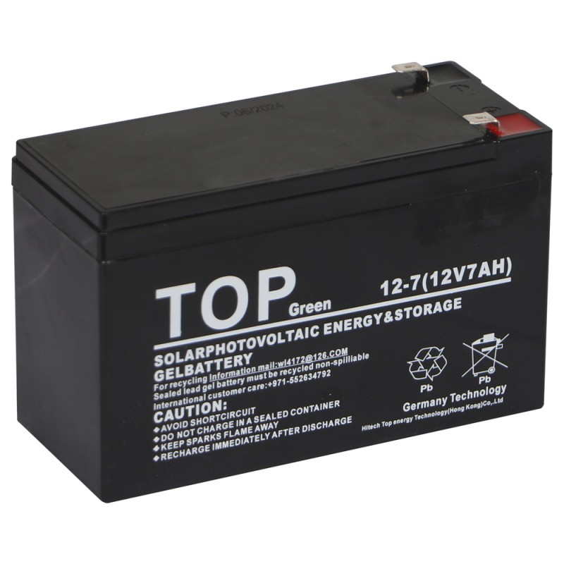 GEL SOLAR BATTERY 12V 7 AMP
