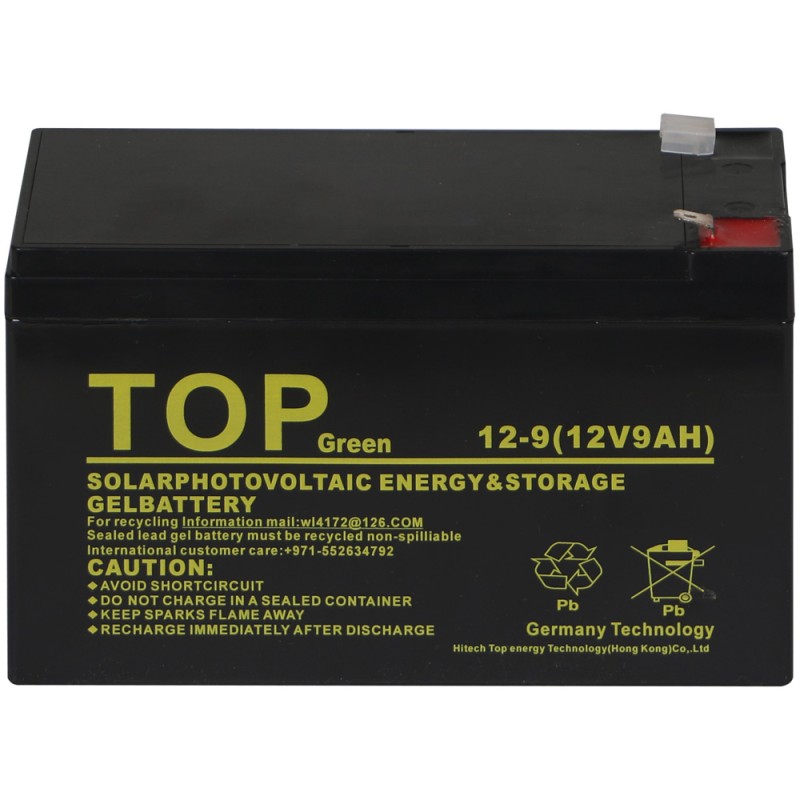 RECHARGEABLE BATTERY 12V 9 AMP