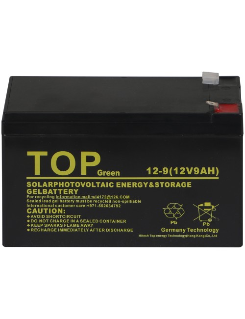 RECHARGEABLE BATTERY 12V 9 AMP