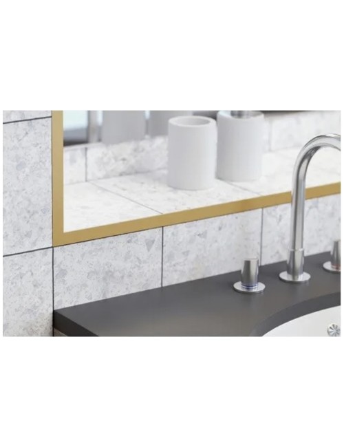 ALUMINIUM ANGLE TRIM 30 X 30 MM X 3 MTR GOLDEN