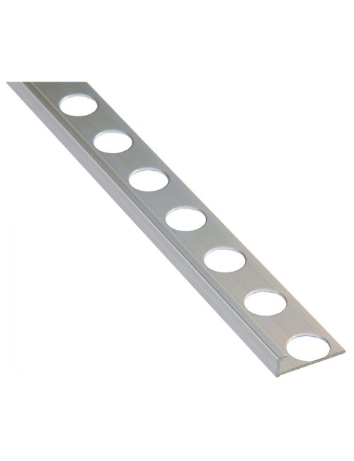 HL-14 ALUMINIUM FLOOR TRIM SILVER 14 MM