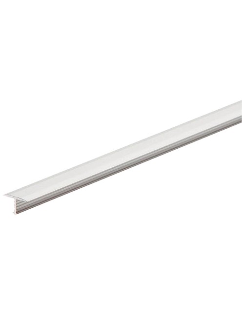 02-BJ- x 014-25 ALUM. FLOOR TRIM SILVER 25 MM x 3 MTR