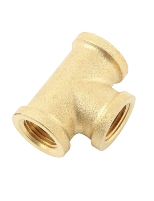 BRASS TEE 1/2"