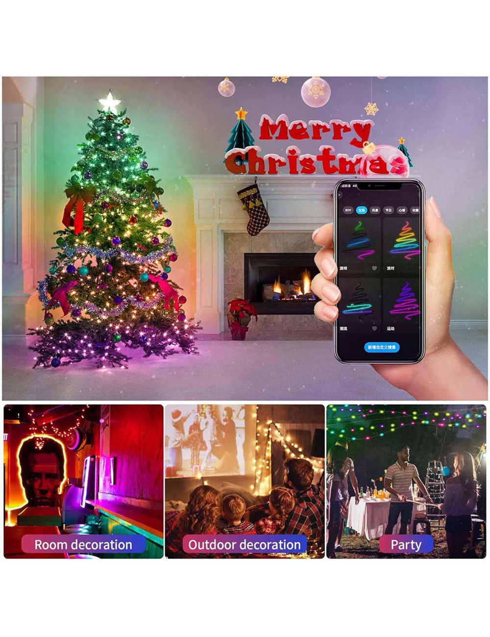 HX-PX-40 VOICE CONTROL LED LIGHT 40MTR IP67