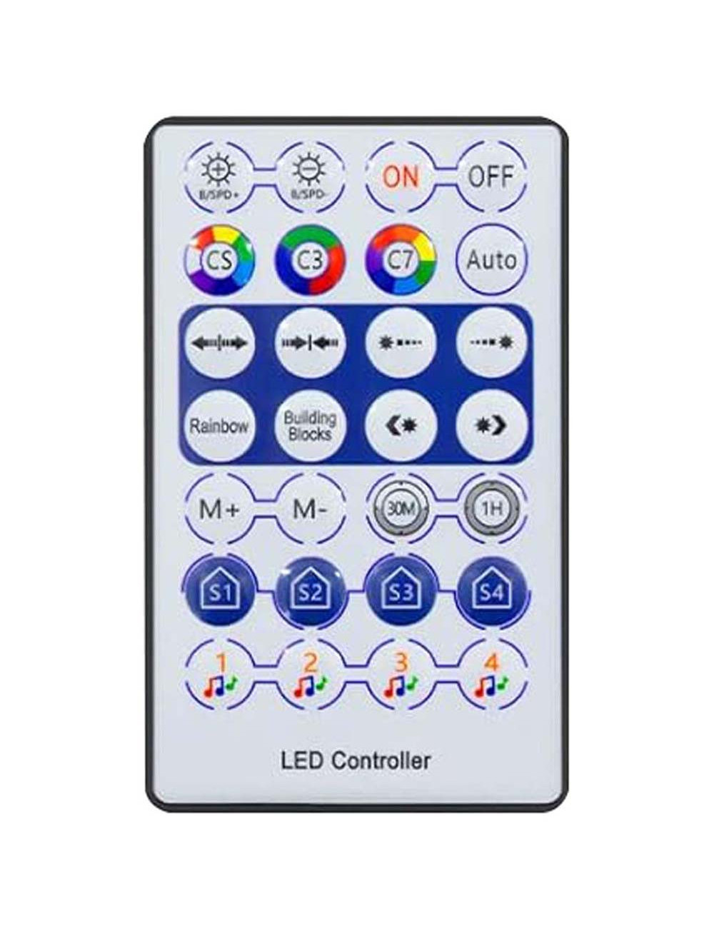 HX-PX-40 VOICE CONTROL LED LIGHT 40MTR IP67