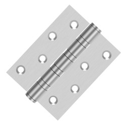 DOOR HINGE STAINLESS STEEL 4" x 3" x 2.5 MM